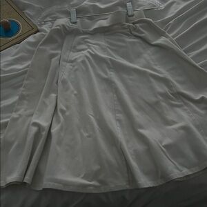 Women's white circle Skirt size s